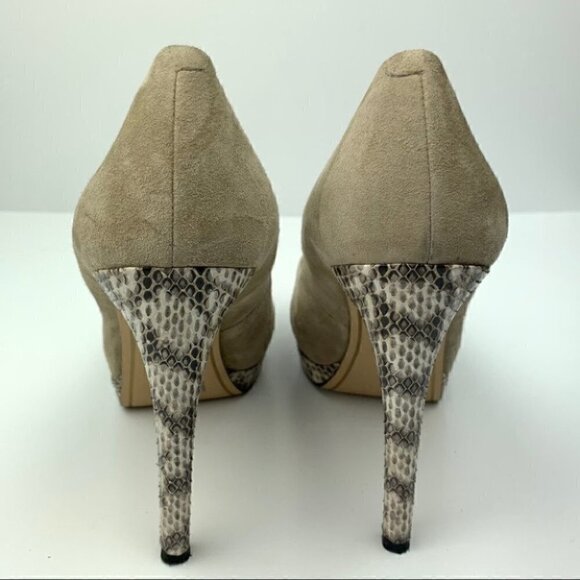 Joan & David heels 9 Dadelsa4 suede platforms - Picture 4 of 12